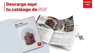 Nuevo catálogo de soluciones PLV de Araven OM. Conecta tu marca con el punto de venta