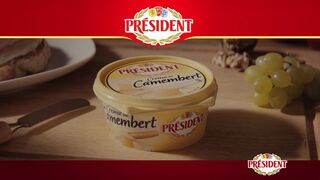 Cremas de queso Président, para unas Navidades avec plaisir