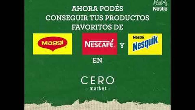 Nestlé desnuda sus productos en Cero Market,  el supermercado libre de envases