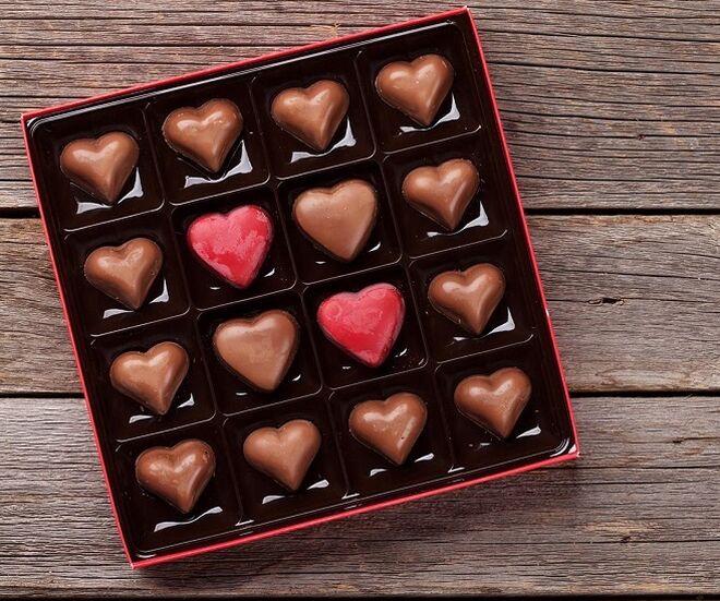 cuantos chocolates se venden en san valentin