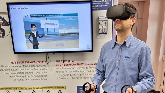 Nestlé desarrolla un centro de formación de realidad virtual