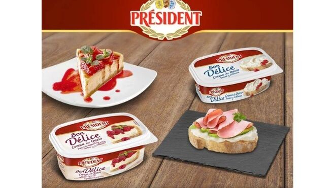 Président Bon Délice: el nuevo queso de untar blanco Président