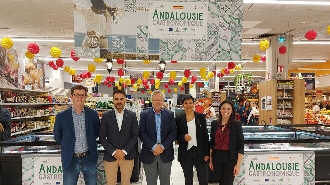 Andalucía promociona sus productos de alimentación en el retail francés