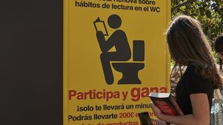9 de cada 10 españoles difrutan de la lectura cuando van al WC