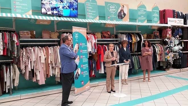poco Leyenda agudo Alcampo abre su primer corner de ropa de segunda mano de Euskadi