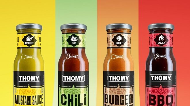 Nestlé lanza en España la gama de salsas Thomy