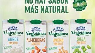 Central Lechera Asturiana lanza su nueva gama de bebidas 100% vegetales: Vegetánea