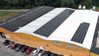 Vegalsa-Eroski incorpora energía fotovoltaica en su Cash Record de Ponteareas