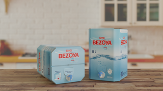 Bezoya lanza un formato octogonal sostenible para su agua mineral