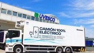 Uvesco incorpora camiones eléctricos para reparto