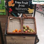 Morrisons: Fruta gratuita para niños