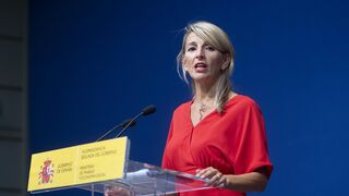 Yolanda Díaz insta a que España imite "el modelo francés" para rebajar la cesta de la compra