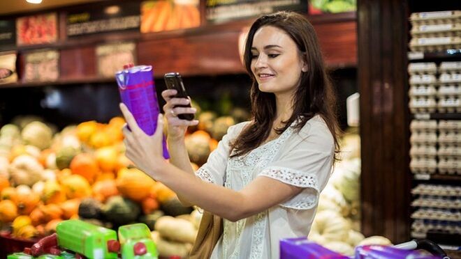 7 de cada 10 consumidores han escaneado el código QR de un alimento o bebida