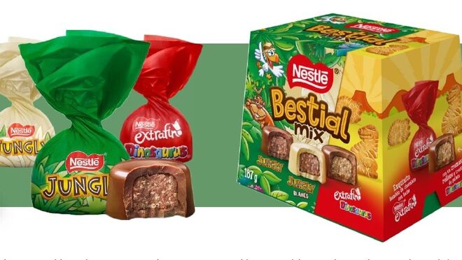 Bestial Mix, los nuevos bombones de Nestlé Jungly
