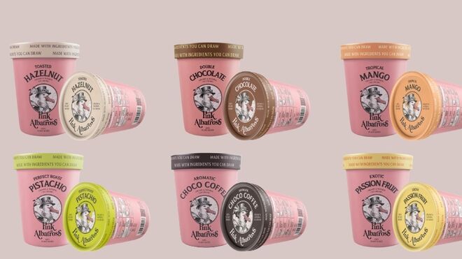 La marca de helados plant-based Pink Albatross abre una ronda de financiación por 2,5 millones de euros