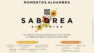 Cervezas Alhambra presenta 'Saborea Sin Prisa', un mercado gastronómico efímero