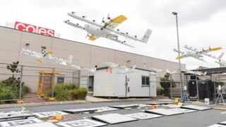 Coles lanza el primer servicio de entrega con drones