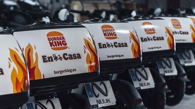 Burger King España adquiere 6.000 motos eléctricas para su servicio delivery