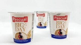 Pascual crece en el negocio lácteo con los yogures Big Day