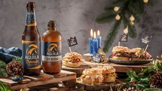Cerveza El Águila promueve la ruta de los mini roscones salados en Madrid