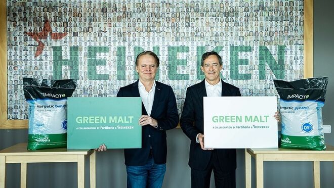 Heineken España y Fertiberia producirán cebada con hidrógeno verde