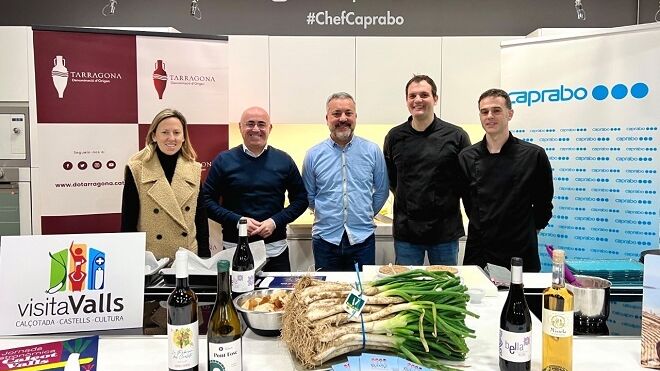 Caprabo rinde homenaje al Calçot de Valls (Tarragona) con una jornada gastronómica