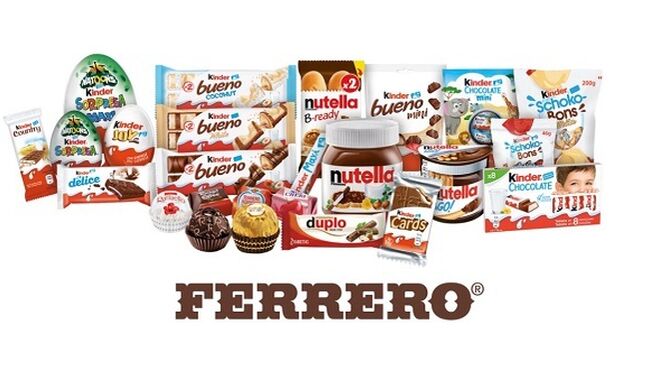 Ferrero cerró su año fiscal con una facturación de 14.000 millones, el 10,4% más