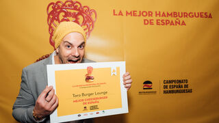 La cheeseburger creada por Dado Lima se proclamó como la mejor de España