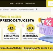 Supermercados Piedra pone tope al precio de su cesta online