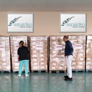 Eroski dona 50.000 mascarillas a la Fundación Aspaldiko de Portugalete