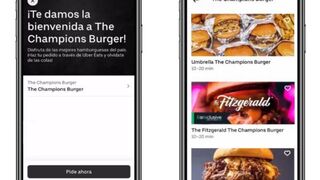 Uber Eats lanza en España Uber Live, su nuevo servicio de entrega de comida para grandes eventos