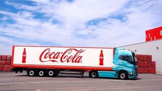 Coca-Cola Europacific avanza en el transporte de mercancías con vehículos 100% eléctricos