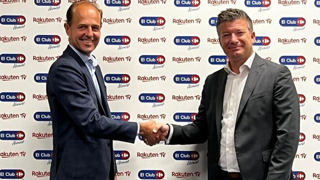 El Club Carrefour firma un acuerdo con Rakuten TV para ampliar las ventajas de sus socios