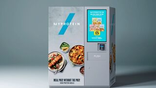 Iceland y Myprotein lanzan la primera máquina de vending de platos precocinados fitness
