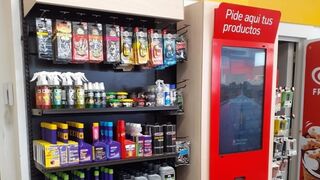 Nuevo kiosco digital de venta de lubricantes en las tiendas de las estaciones Cepsa