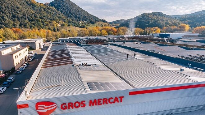 Transgourmet cuenta ya con 32.600 m2 de paneles solares en sus 70 GM Cash