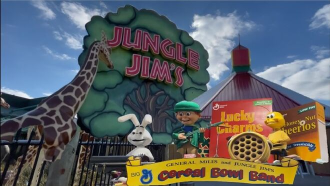 Así es Jungle Jim's, el supermercado temático de EE.UU.