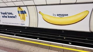 La atrevida publicidad de Amazon Fresh: "También alimentos, ¿quién iba a decirlo?"