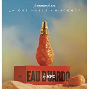 KFC presenta su primera fragancia unisex, 'Eau D'uardo'