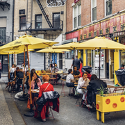 Nueva York, en guerra con motivo de las terrazas de los restaurantes