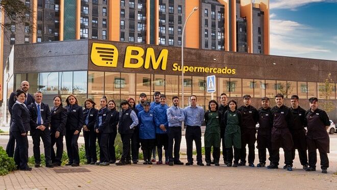 BM invierte 2,8 millones en su nuevo supermercado de Vallecas (Madrid)