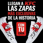 KFC lanza las primeras zapatillas personalizadas con la cara de sus clientes