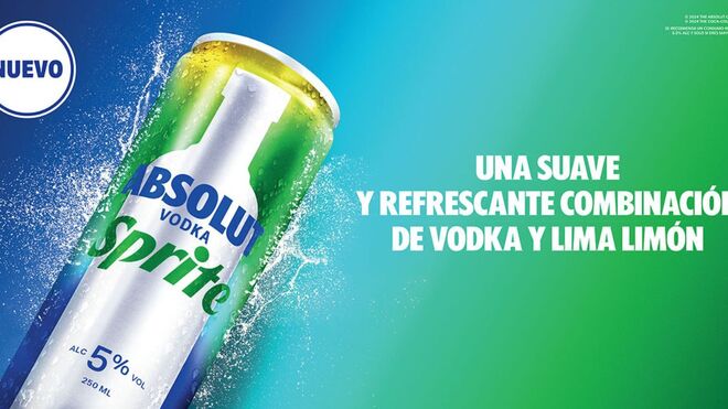 Coca-Cola y Pernod Ricard impulsan el ‘listo para consumir’ con el lanzamiento de Absolut Vodka & Sprite