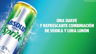 Coca-Cola y Pernod Ricard impulsan el ‘listo para consumir’ con el lanzamiento de Absolut Vodka & Sprite