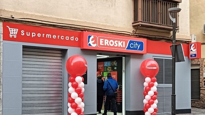 Eroski avanza en su expansión con nuevos súper en Jaén y Amurrio (Álava)