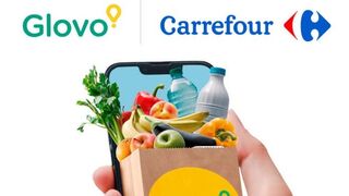 Carrefour se refuerza en omnicanalidad y lanza su servicio 'Sprint' en alianza con Glovo