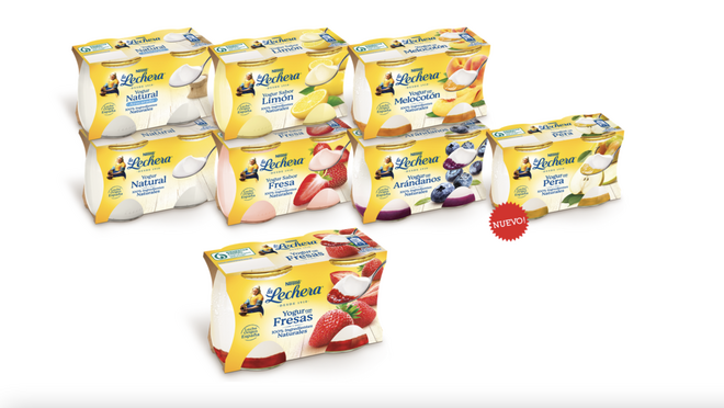 La Lechera relanza sus yogures de vidrio  con una nueva campaña