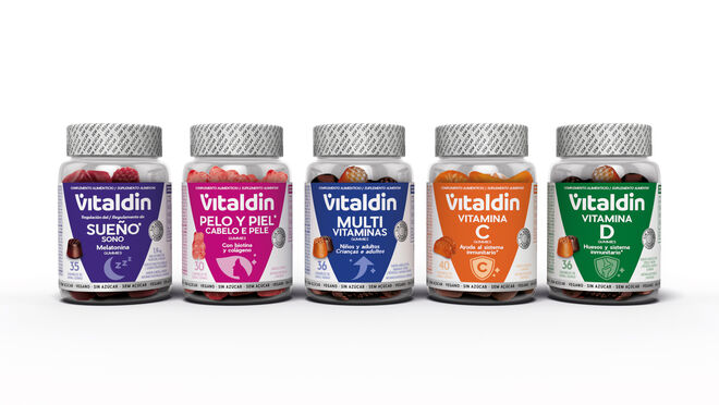 Nueva gama de gummies funcionales Vitaldin: veganas y sin azúcar