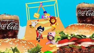 Burger King se refuerza en gaming: invita a sumergirse en el mundo de Stumble Guys