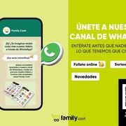 Family Cash lanza su folleto de ofertas a través de WhatsApp